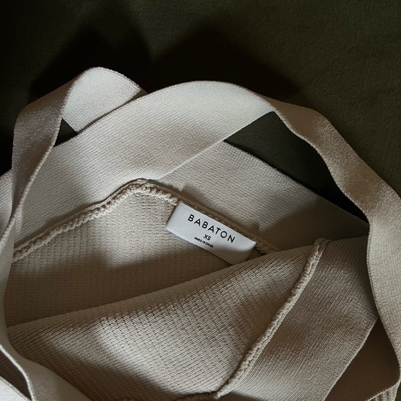 Aritzia Babaton Sculpt Neck top - Picture 2 of 2